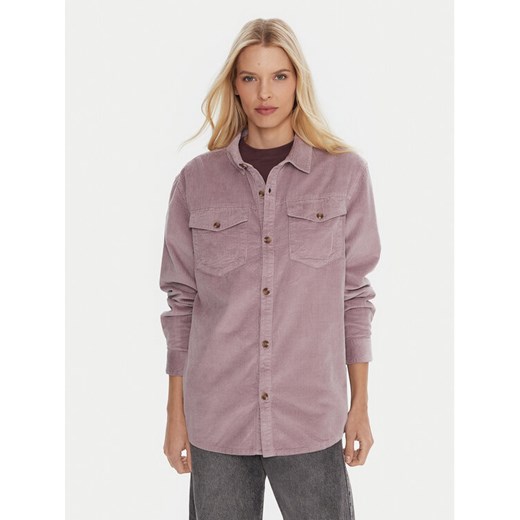 Roxy Koszula Let It Go Cord ERJWT03700 Fioletowy Regular Fit ze sklepu MODIVO w kategorii Koszule damskie - zdjęcie 186029775