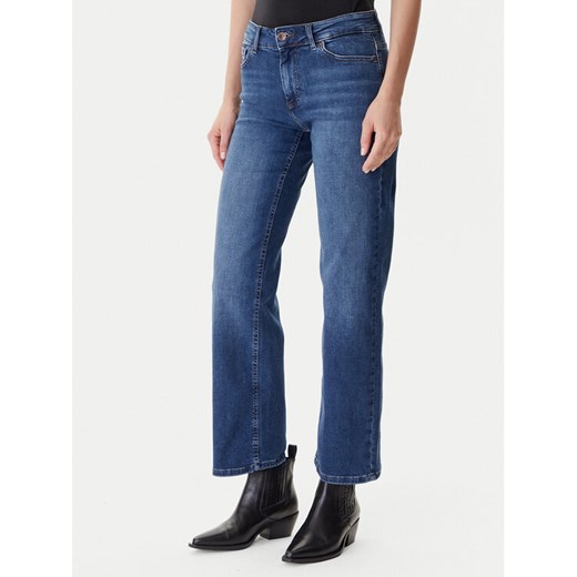 ONLY Jeansy Blush 15344167 Granatowy Straight Fit ze sklepu MODIVO w kategorii Jeansy damskie - zdjęcie 186029845