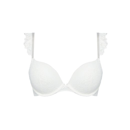 Hunkemöller Biustonosz push-up Posie PP Maximizer 302550 Biały ze sklepu MODIVO w kategorii Biustonosze - zdjęcie 186029887