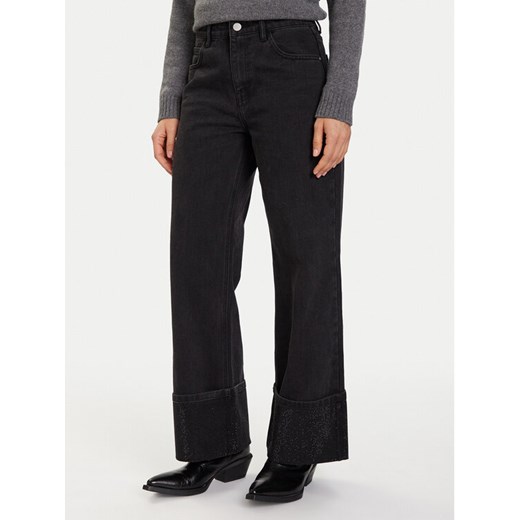 Eleh Jeansy EL072 Czarny Regular Fit ze sklepu MODIVO w kategorii Jeansy damskie - zdjęcie 186029928