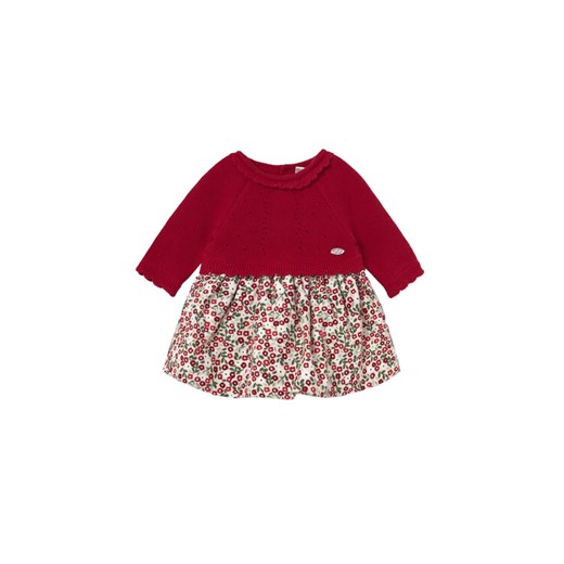 Mayoral Sukienka codzienna 2821 Czerwony Regular Fit ze sklepu MODIVO w kategorii Sukienki niemowlęce - zdjęcie 186030016