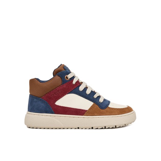 Geox Sneakersy J Theleven J46LDC 05422 C1MD6 S Brązowy ze sklepu MODIVO w kategorii Buty sportowe dziecięce - zdjęcie 186030105