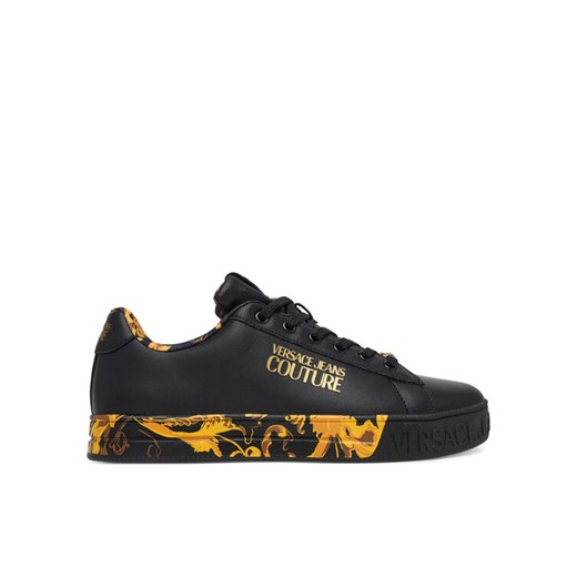 Versace Jeans Couture Sneakersy 79VA3SKL Czarny ze sklepu MODIVO w kategorii Buty sportowe damskie - zdjęcie 186030138