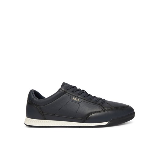 BOSS Sneakersy Nitan 50552880 Granatowy ze sklepu MODIVO w kategorii Buty sportowe męskie - zdjęcie 186030145