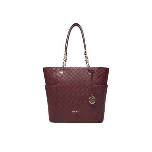 Nine West Torebka CEO-NEBRASKA-LDA8208A Bordowy ze sklepu MODIVO w kategorii Torby Shopper bag - zdjęcie 186030166