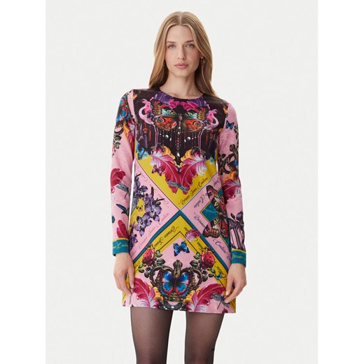 Versace Jeans Couture Sukienka codzienna 79HAO9P1 NS696 Kolorowy Slim Fit ze sklepu MODIVO w kategorii Sukienki - zdjęcie 186030175