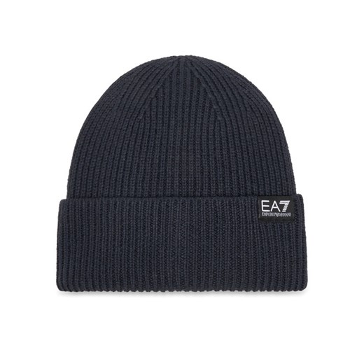 EA7 Emporio Armani Czapka 7X000312 AF18469 UB102 Granatowy ze sklepu MODIVO w kategorii Czapki zimowe damskie - zdjęcie 186030215