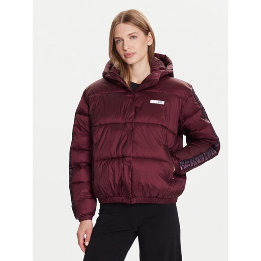 EA7 Emporio Armani Kurtka zimowa 7W000681 AF16413 M5064 Bordowy Relaxed Fit ze sklepu MODIVO w kategorii Kurtki damskie - zdjęcie 186030216