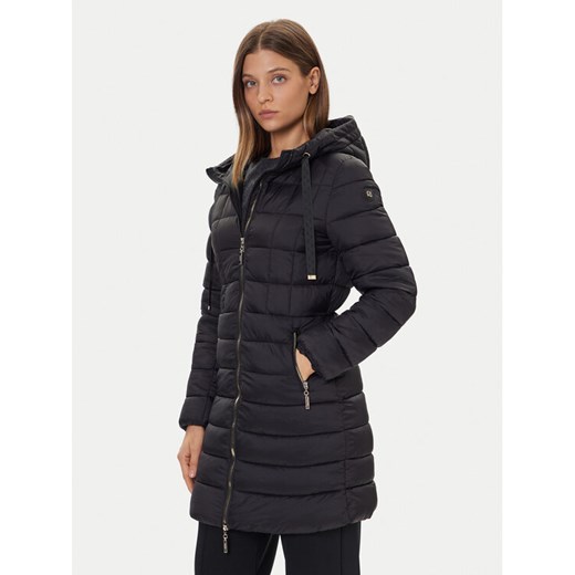 Gaudi Płaszcz zimowy 521BD35001 Czarny Regular Fit ze sklepu MODIVO w kategorii Płaszcze damskie - zdjęcie 186030239