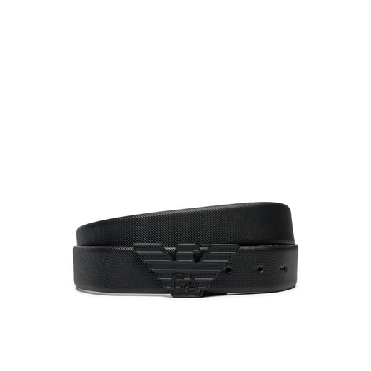 Emporio Armani Pasek Męski Y4S642 YQ48K 81386 Czarny ze sklepu MODIVO w kategorii Paski męskie - zdjęcie 186030258