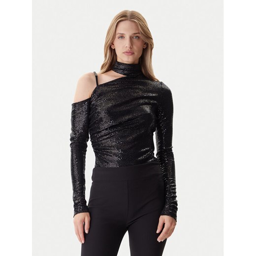 Versace Jeans Couture Body 79HAM208 J0248 Czarny Slim Fit ze sklepu MODIVO w kategorii Bluzki damskie - zdjęcie 186030287
