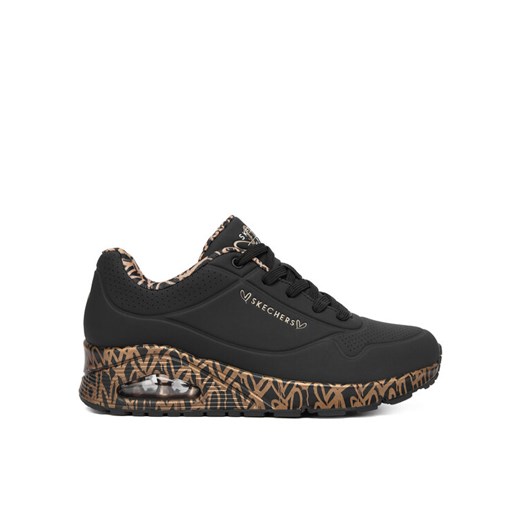 Skechers Sneakersy Uno 155506/BKRG Czarny ze sklepu MODIVO w kategorii Buty sportowe damskie - zdjęcie 186030389