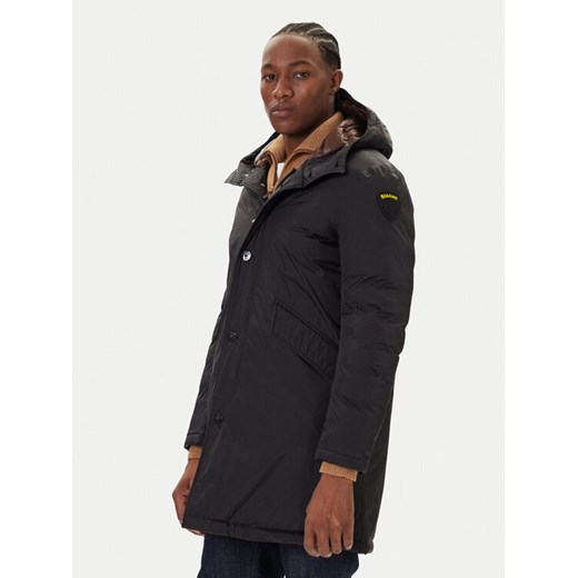 Blauer Parka Faywood 25WBLUK11140 007286 Czarny Regular Fit ze sklepu MODIVO w kategorii Parki męskie - zdjęcie 186030436