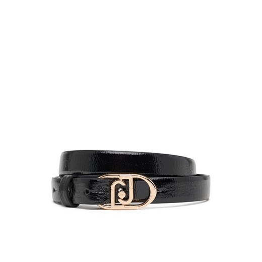 Liu Jo Pasek Damski Hips Belt 2 Cm AF5235 E0452 Czarny ze sklepu MODIVO w kategorii Paski damskie - zdjęcie 186030449