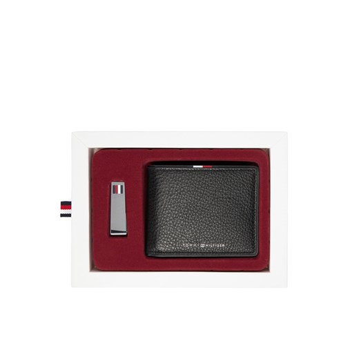 Tommy Hilfiger Portfel Th Corp Mini Cc Wallet & Clip AM0AM13607 Czarny ze sklepu MODIVO w kategorii Portfele męskie - zdjęcie 186030488