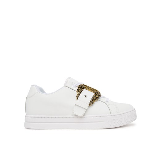 Versace Jeans Couture Sneakersy 79VA3SK9 Biały ze sklepu MODIVO w kategorii Buty sportowe damskie - zdjęcie 186030495