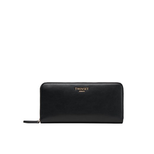 TWINSET Portfel 252TD8392 Czarny ze sklepu MODIVO w kategorii Portfele damskie - zdjęcie 186030499