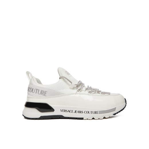 Versace Jeans Couture Sneakersy 79VA3SAB Biały ze sklepu MODIVO w kategorii Buty sportowe damskie - zdjęcie 186030547