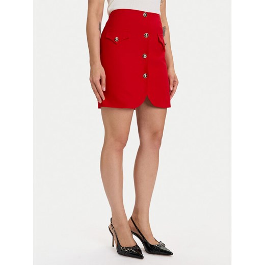 Morgan Spódnica mini 252-JADOR.F Czerwony Slim Fit ze sklepu MODIVO w kategorii Spódnice - zdjęcie 186030569