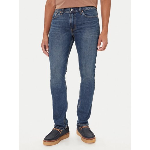 Levi's® Jeansy 511™ 04511-5656 Granatowy Slim Fit ze sklepu MODIVO w kategorii Jeansy męskie - zdjęcie 186030588