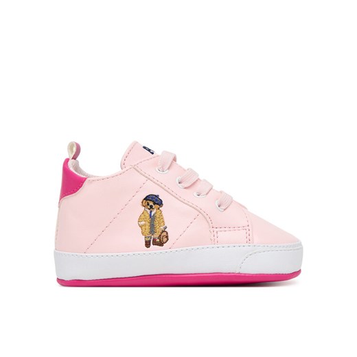 Polo Ralph Lauren Niechodki RL03477680 Różowy ze sklepu MODIVO w kategorii Buty sportowe dziecięce - zdjęcie 186030638