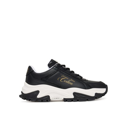 Versace Jeans Couture Sneakersy 79VA3SV6 Czarny ze sklepu MODIVO w kategorii Buty sportowe damskie - zdjęcie 186030685