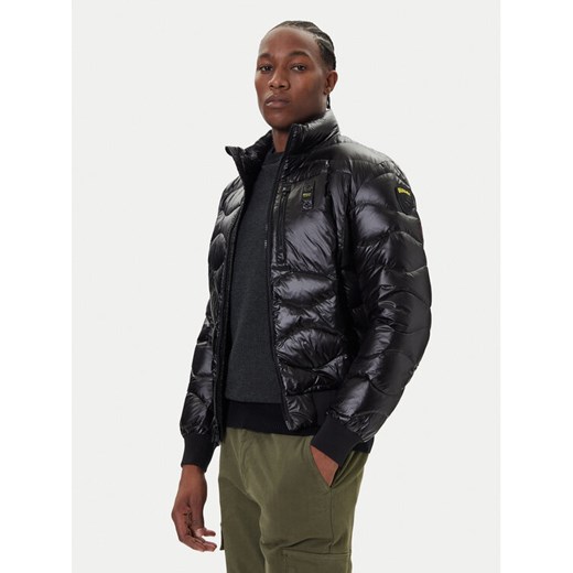 Blauer Kurtka puchowa 25WBLUC03075 Czarny Regular Fit ze sklepu MODIVO w kategorii Kurtki męskie - zdjęcie 186030727