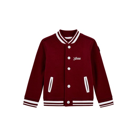 Guess Bluza N5YQ10 K0160 Czerwony Regular Fit ze sklepu MODIVO w kategorii Bluzy i swetry - zdjęcie 186030729