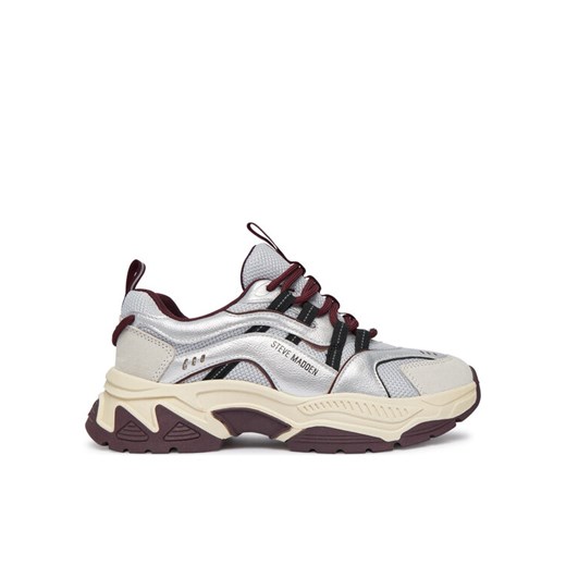 Steve Madden Sneakersy Animates SM11004763 Szary ze sklepu MODIVO w kategorii Buty sportowe damskie - zdjęcie 186030747