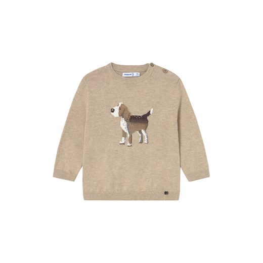 Mayoral Sweter 2343 Beżowy Regular Fit ze sklepu MODIVO w kategorii Swetry dziewczęce - zdjęcie 186030758