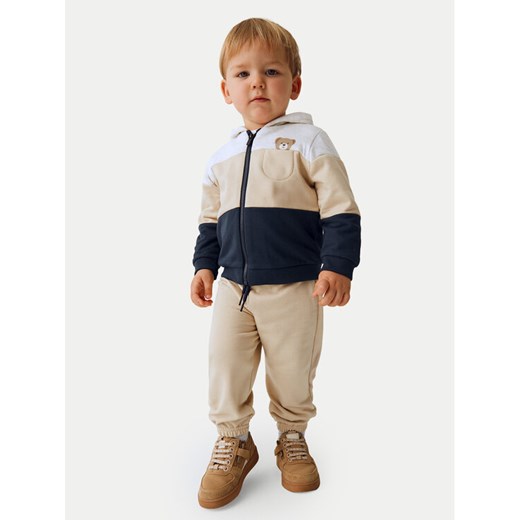 Mayoral Komplet 2 par spodni dresowych i bluza 918 Beżowy Regular Fit ze sklepu MODIVO w kategorii Komplety niemowlęce - zdjęcie 186030778