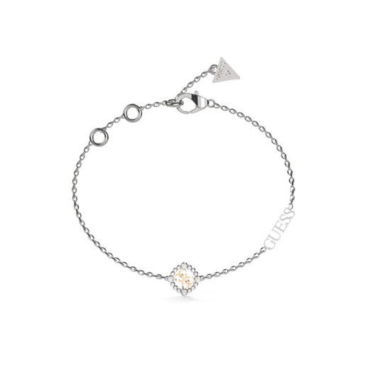 Guess Bransoletka JUBB0464 4JW Srebrny ze sklepu MODIVO w kategorii Bransoletki - zdjęcie 186030805