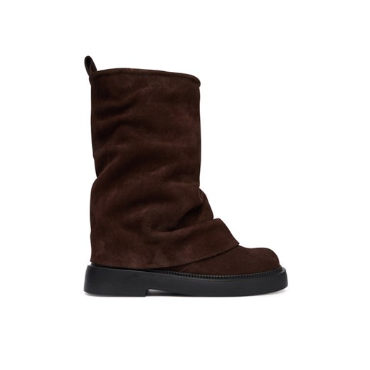 Bronx Botki Harl-Eyy 47648-OC Brązowy ze sklepu MODIVO w kategorii Botki - zdjęcie 186030856