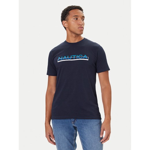 Nautica T-Shirt Koa N1S03430 Granatowy Regular Fit ze sklepu MODIVO w kategorii T-shirty męskie - zdjęcie 186030909