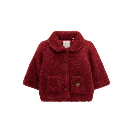 Guess Kurtka przejściowa A5BL01 WGIT0 Bordowy Regular Fit ze sklepu MODIVO w kategorii Kombinezony i kurtki - zdjęcie 186030968