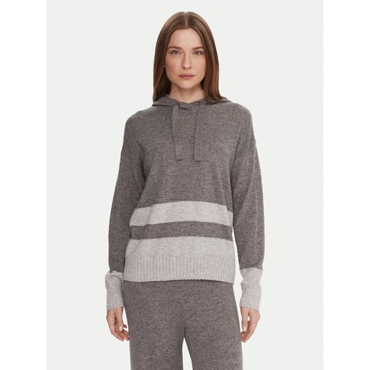 United Colors Of Benetton Sweter 102HE203V Szary Boxy Fit ze sklepu MODIVO w kategorii Swetry damskie - zdjęcie 186031035