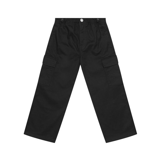 United Colors Of Benetton Spodnie materiałowe 4XZXCF04I Czarny Loose Fit ze sklepu MODIVO w kategorii Spodnie chłopięce - zdjęcie 186031156