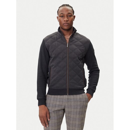Bugatti Bluza 8700-85056D Szary Regular Fit ze sklepu MODIVO w kategorii Bluzy męskie - zdjęcie 186031225