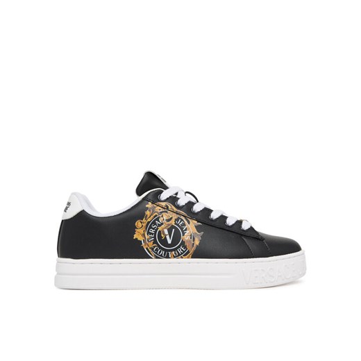 Versace Jeans Couture Sneakersy 79VA3SK3 Czarny ze sklepu MODIVO w kategorii Buty sportowe damskie - zdjęcie 186031249