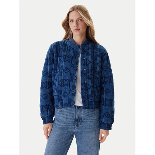 Mustang Kurtka bomber Bouse 1016739 Niebieski Regular Fit ze sklepu MODIVO w kategorii Kurtki damskie - zdjęcie 186031378
