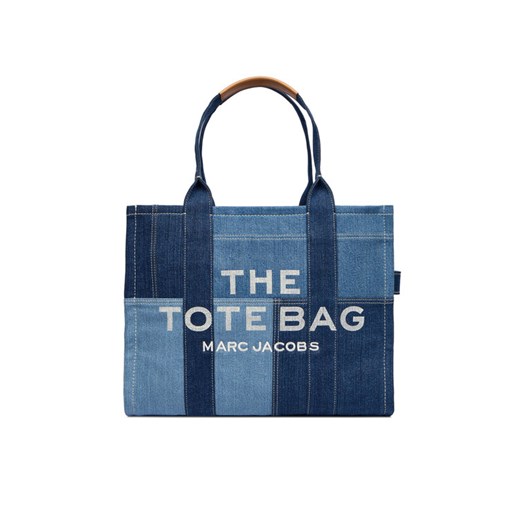 Marc Jacobs Torebka The Denim Large Tote Bag H018M06FA21 Niebieski ze sklepu MODIVO w kategorii Torby Shopper bag - zdjęcie 186031415
