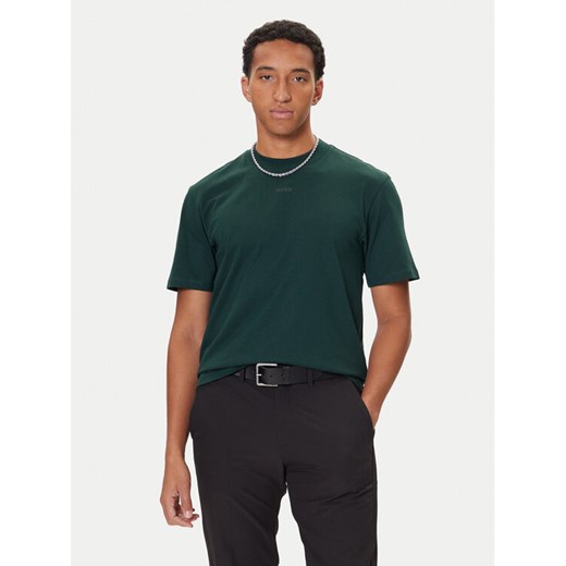 HUGO T-Shirt Dapolino 50488330 Zielony Relaxed Fit ze sklepu MODIVO w kategorii T-shirty męskie - zdjęcie 186031417