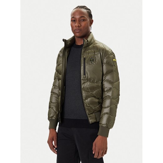 Blauer Kurtka puchowa 25WBLUC03075 006355 Khaki Regular Fit ze sklepu MODIVO w kategorii Kurtki męskie - zdjęcie 186031446