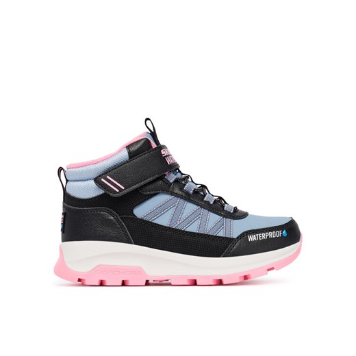 Skechers Śniegowce Storm Blazer 303493L BKLP Czarny ze sklepu MODIVO w kategorii Buty zimowe dziecięce - zdjęcie 186031495