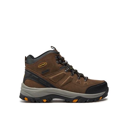 Skechers Trapery Pelmo 64869/KHK Brązowy ze sklepu MODIVO w kategorii Buty trekkingowe męskie - zdjęcie 186031559