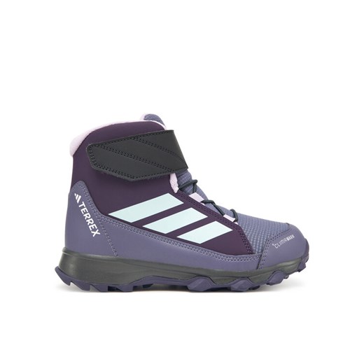 adidas Trekkingi Terrex Snow Cw JR4190 Fioletowy ze sklepu MODIVO w kategorii Buty trekkingowe dziecięce - zdjęcie 186031605