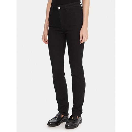 BOSS Jeansy State 50546342 Czarny Slim Fit ze sklepu MODIVO w kategorii Jeansy damskie - zdjęcie 186031787