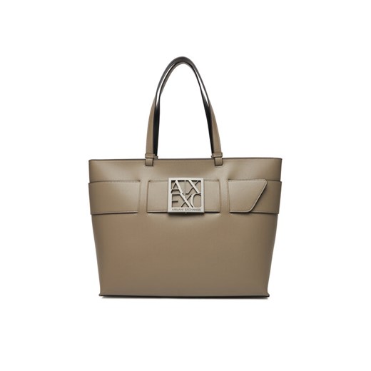Armani Exchange Torebka 949127 0A874 U6242 Brązowy ze sklepu MODIVO w kategorii Torby Shopper bag - zdjęcie 186031796