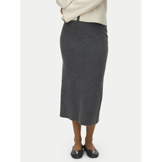 Vero Moda Spódnica ołówkowa Brisa 10334684 Szary Slim Fit ze sklepu MODIVO w kategorii Spódnice - zdjęcie 186031918