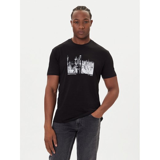 Armani Exchange T-Shirt XM001461 AF10358 MC305 Czarny Regular Fit ze sklepu MODIVO w kategorii T-shirty męskie - zdjęcie 186031948